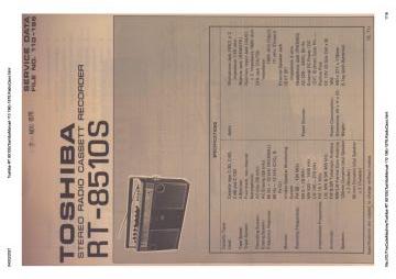 Toshiba-RT 8510S(ToshibaManual-110 196)-1978.RadioCass preview